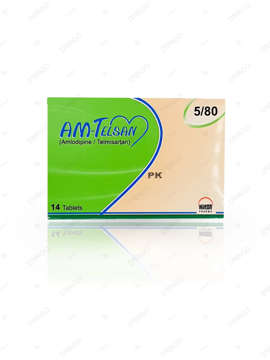 Picture of Am Telsan 5mg/80mg Tab 7x2s